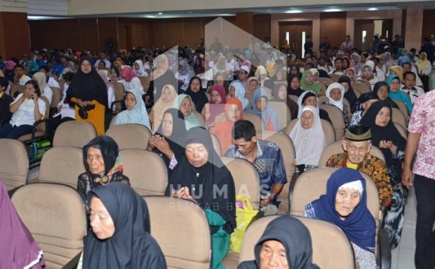 Foto: peringatan hari lansia nasional di Bekasi