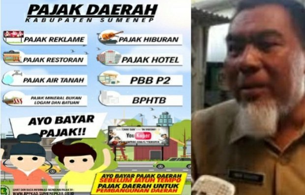 Foto: Imam Sukandi himbauan pajak