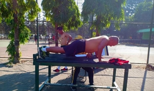 Foto: Tes Garjas Prajurit Korem Baladhika Jaya