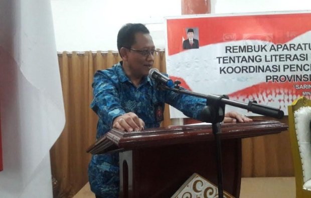 foto: BNPT saat sosialisasi di Minahasa