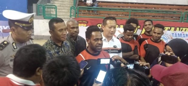 Foto: Ketua Persatuan Pelajar dan Mahasiswa Papua di Jember, Tri Romy Yanengga