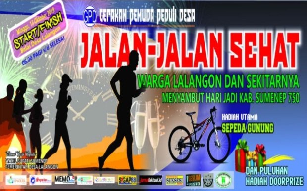 foto: Banner JJS Desa Lalangon