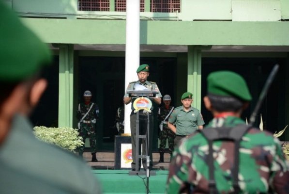 foto: Kepala Staf Korem, Letkol Arm Aprianko Suseno.