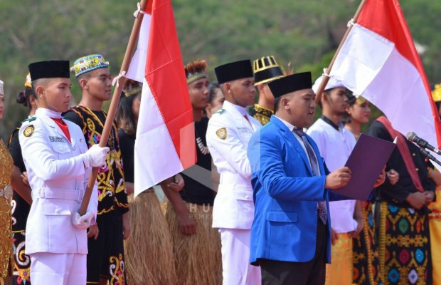 Foto : Detik-detik Upacara peringatan Hari Sumpah Pemuda