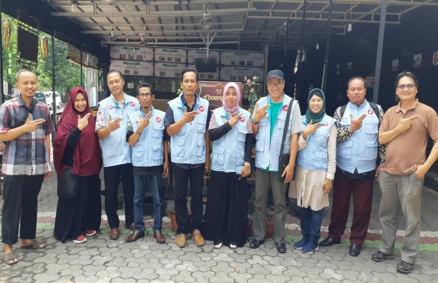 Foto: Badrul Ar-Rosyi saat pelantikan di surabaya