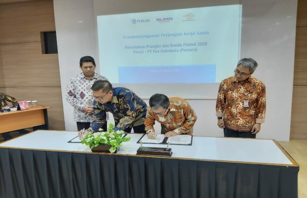 Foto : Penanda-tanganan perjanjian kerja sama