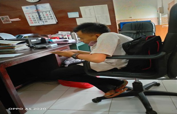 Foto : Agus Suhri Staf Lurah Kraksaan Wetan 