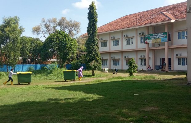 Foto : Seorang pasien di Rumah Observasi 