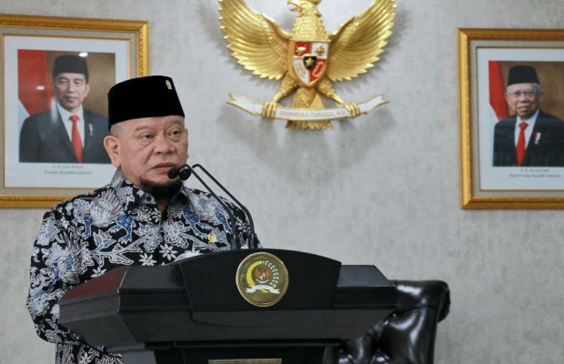 Foto : Ketua DPD RI, AA Lanyalla Mahmud Mattalitti