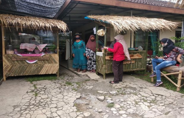 Foti: Suasana Kampung Tangguh yang ada di Dusun Gerdu, Desa Tulungrejo, Kecamatan Bumiaji, Kota Batu.