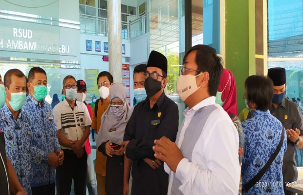 Foto : Komisi D DPRD Bangkalan lakukan sidak ke RSUD Syamrabu.