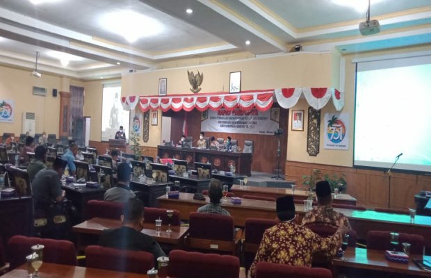 Foto: Suasana Rapat Paripurna