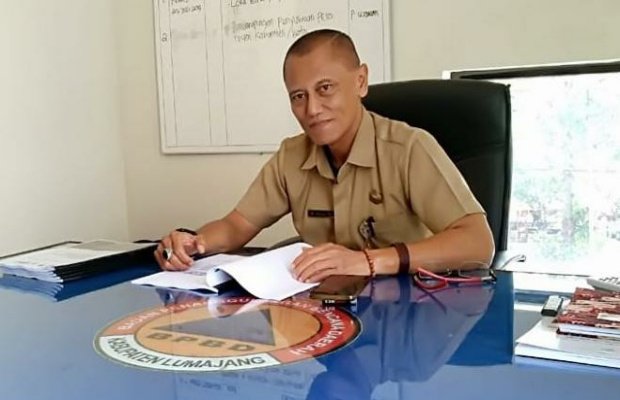 Foto: Wawan Hadi Siswoyo, Kepala Bidang Pencegahan, Kesiapsiagaan dan Logistik BPBD Kabupaten Lumajang 