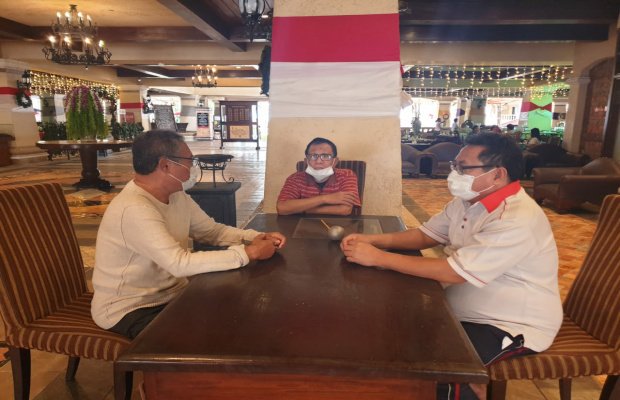 Foto: Ketua Dewan Pakar SMSI Pusat Hendry Ch Bangun, dalam rapat evaluasi karya jurnalistik akhir tahun 