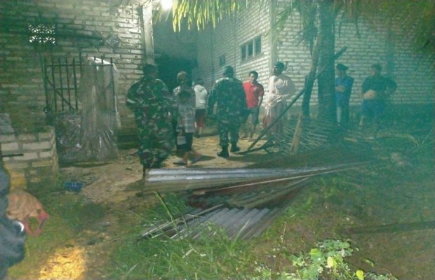 Foto: Kondisi Rumah Warga Desa Trasak Pasca Terjadi Bencana Angin Kencang