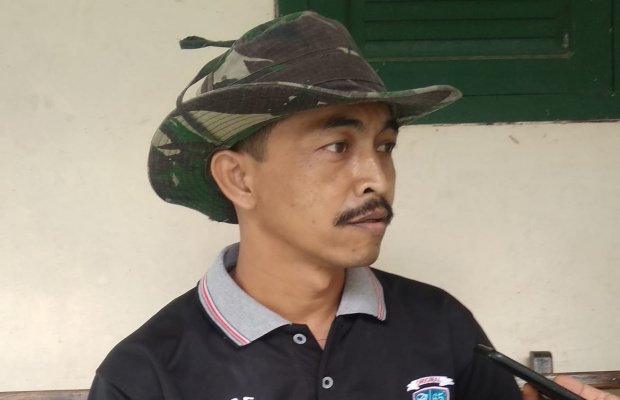 Foto: Sudarmaji salah satu pengurus Gereja, saat dikonfirmasi awak media