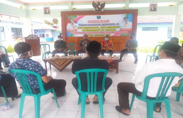 Foto : Sosialisasi Pelaksanaan Pilkades Serentak 