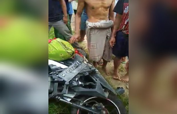 Foto: kondisi kendaraan yang terlibat kecelakaan