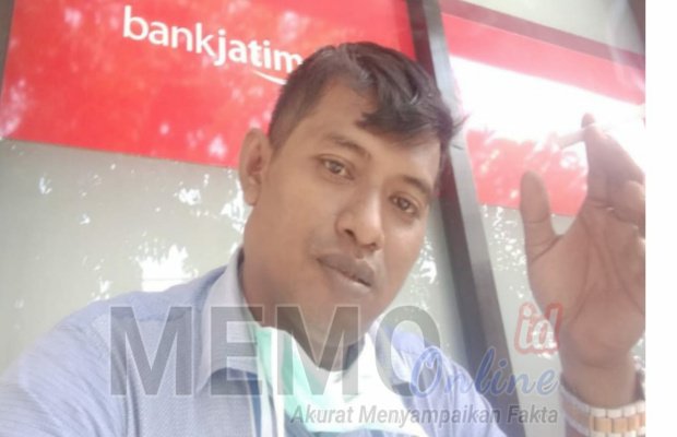 Foto : Sukardi,  ativis muda Kabupaten Sampang