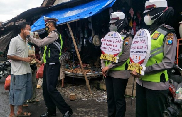 Foto: Suasana saat kegiatan Dikmas Lantas berlangsung.