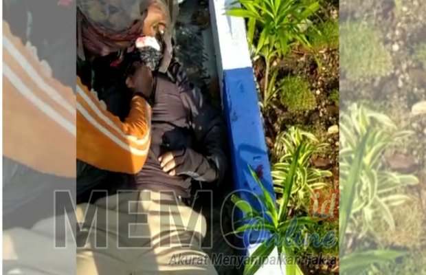 Foto : Pengendara tewas di jalan raya Jrengik Sampang