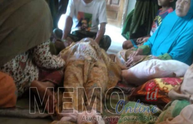 Foto : Musleh (Korban) di rumah duka