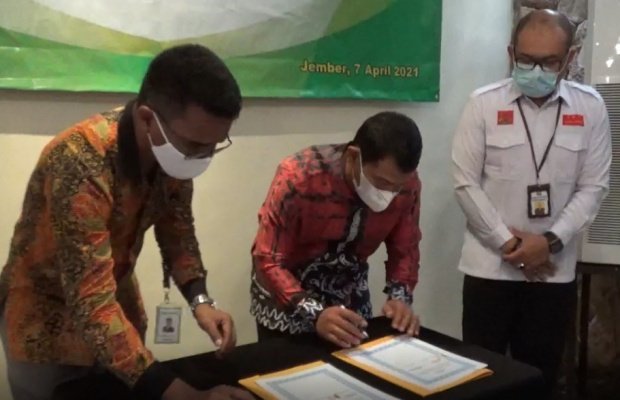  Foto : Kerja Sama dengan Pegadaian, Kejari Jember Siap untuk Supervisi Hukum