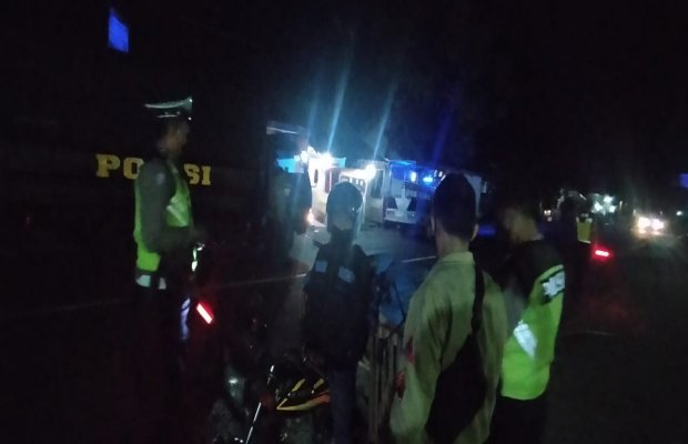 Foto:Patroli dilakukan hingga terbit matahari
