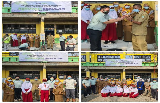 Foto: Giat CSR Pendidikan FajarPaper