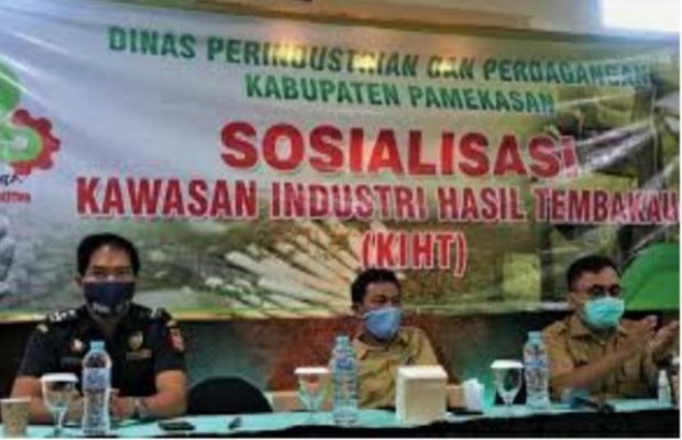 Foto: Sosialisasi pembangunan Kantor Kawasan industri di Pamekasan