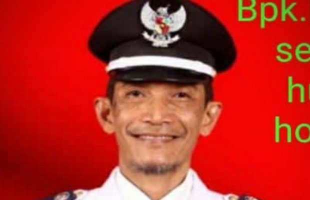 Foto : Almarhum Kepala Desa Ajung H.Imron.