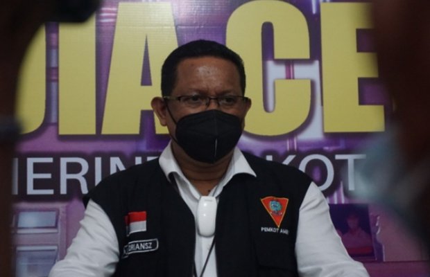 Foto: juru bicara tim satgas penanggulangan covid-19 kota ambon