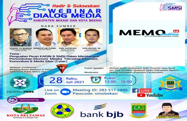 Foto: Ilustrasi gambar Webinar Dialog Media