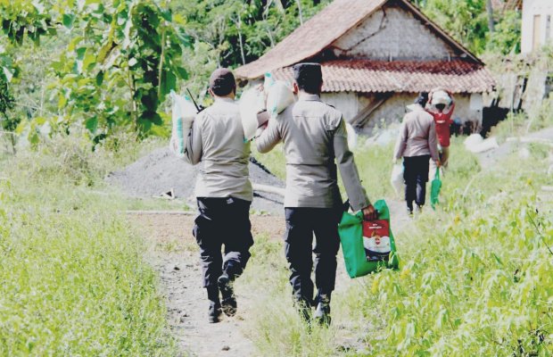  Foto : Kegiatan dipimpin langsung oleh Kapolres Lumajang