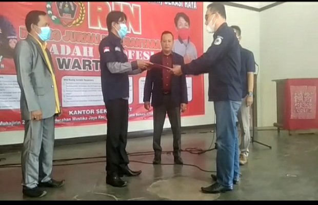 Foto: Pelantikan Ketua DPC RJN