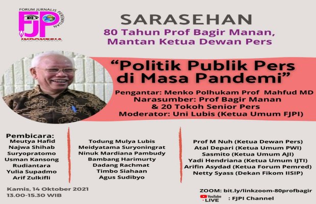 Foto: Famplet Sarasehan