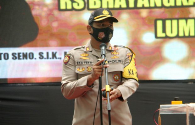Foto: Kapolres Lumajang AKBP Eka Yekti Hananto Seno S.I.K M.Si
