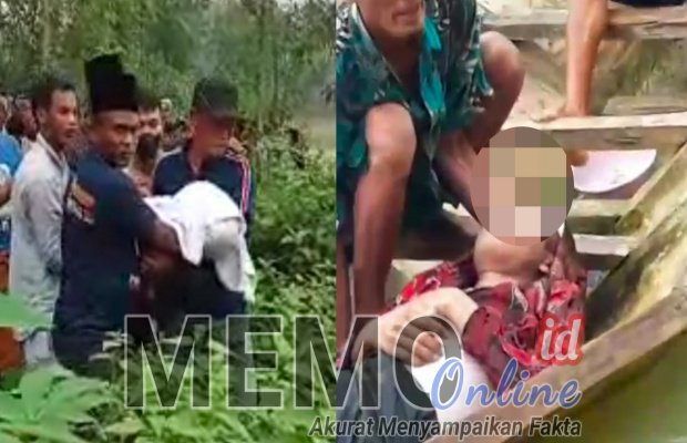 Foto : Korban saat dievakuasi oleh warga