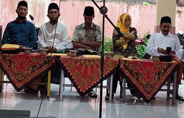 Foto: Penyampaian Visi Misi Calon Kepala Desa Jatian, Kecamatan Pakusari, Jember