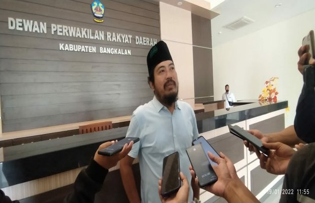 Foto : Wakil Ketua DPRD Bangkalan, Hotib Marzuki