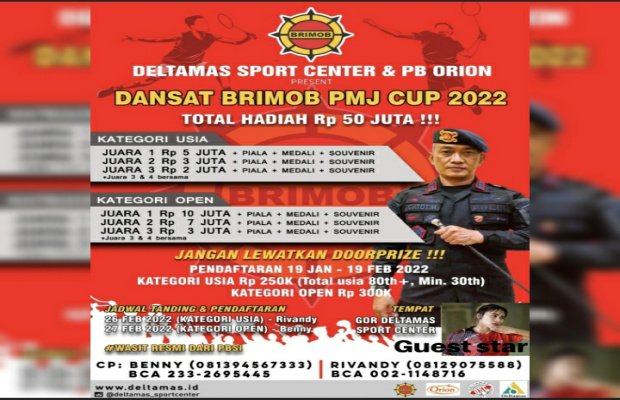 Foto: Pamflet Turnamen