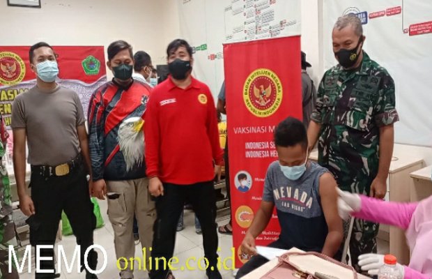 Foto: Pelaksanaan Vaksinasi Booster di PT. Gudang Garam Desa Peltong Pamekasan