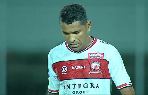 Foto: Beto si pencetak gol tunggal Madura United