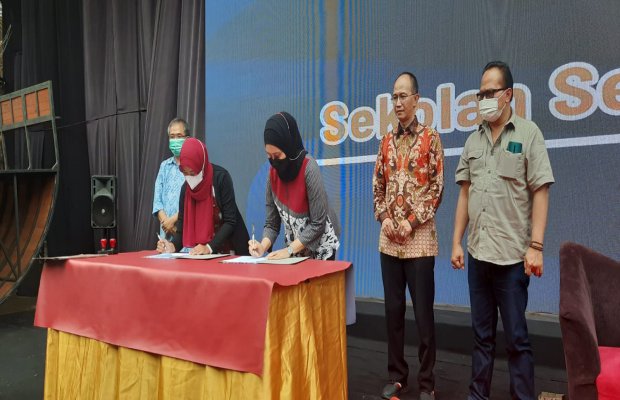 Foto : Suasana saat penandatanganan MoU.