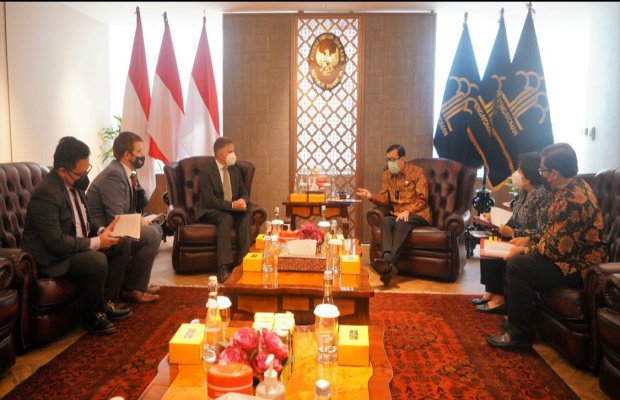 Foto: Kunjungan Dubes Inggris ke Kemenkumham