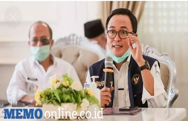 Foto: Bupati Pamekasan, H Baddrut Tamam S.PSi Saat Memberikan Sambutan