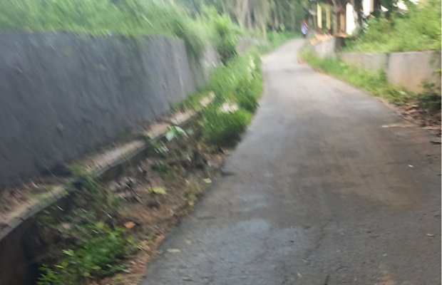 Foto: Proyek TPT di Desa Bataal Barat yang Dikeluhkan Masyarakat