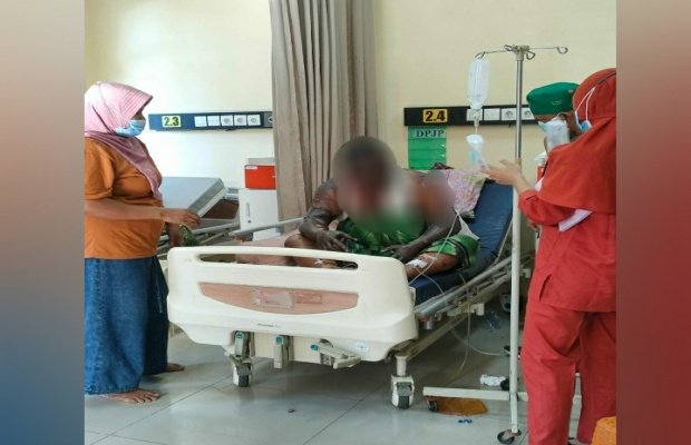 Foto : Korban Kecelakaan Kerja