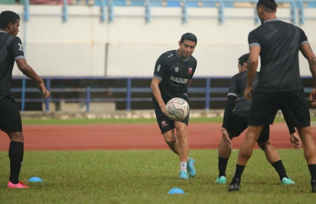 Foto: Laskar Sape Kerrab sedang fokus berlatih tadi pagi