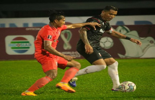 Foto: Laga Borneo FC vs Madura United di Piala Presiden 2022